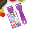 Safety Food Peeler - Purple