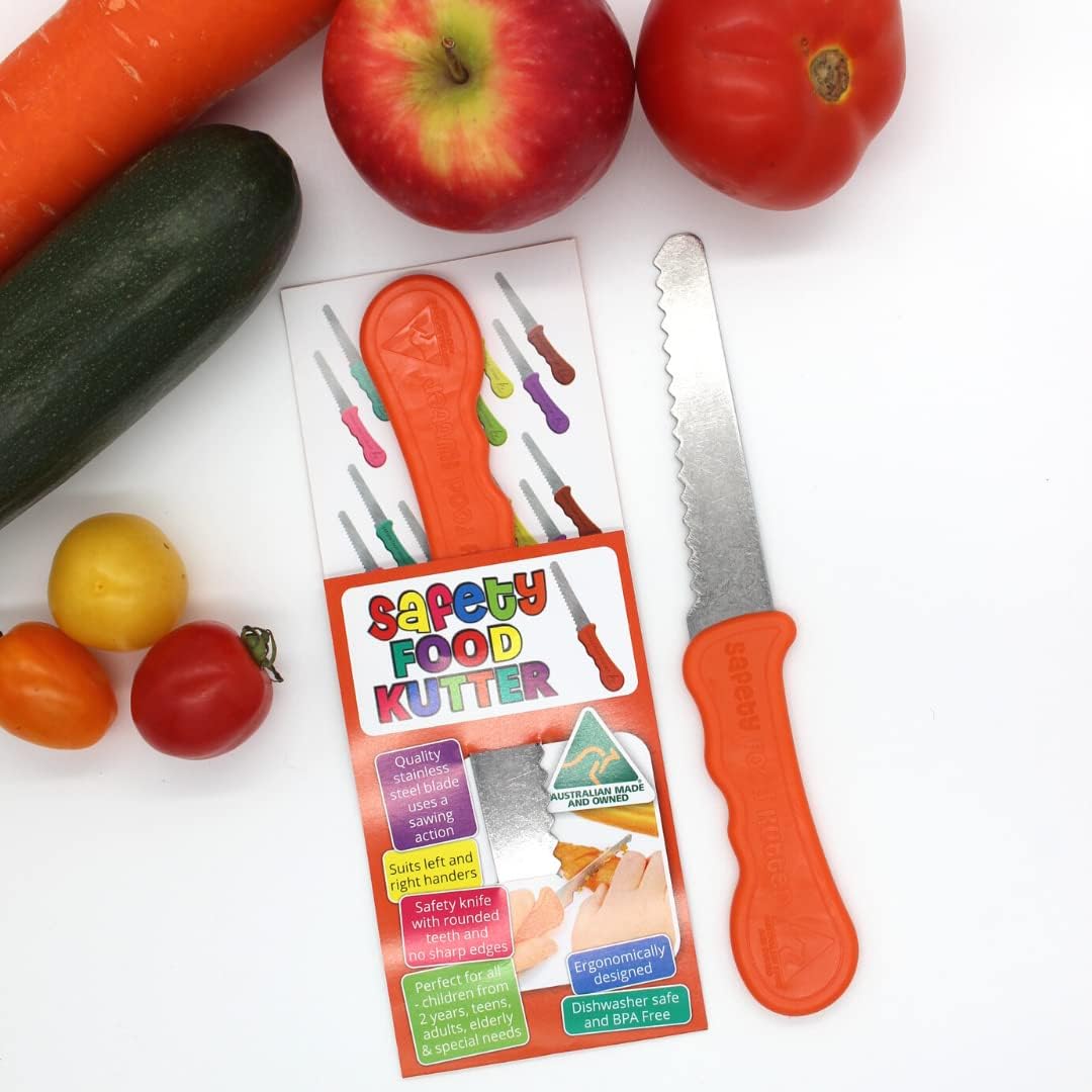 Safety Food Kutter Orange - Large