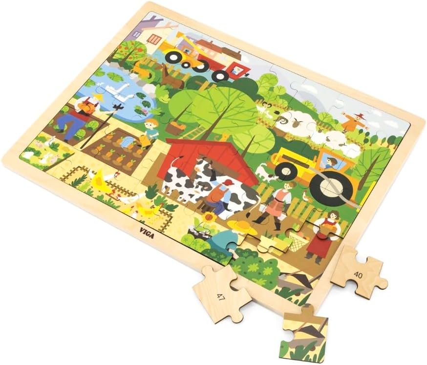 VIGA - Puzzle - Farm 48pc