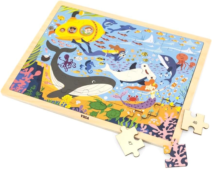 VIGA - Puzzle - Sea Life 48pc