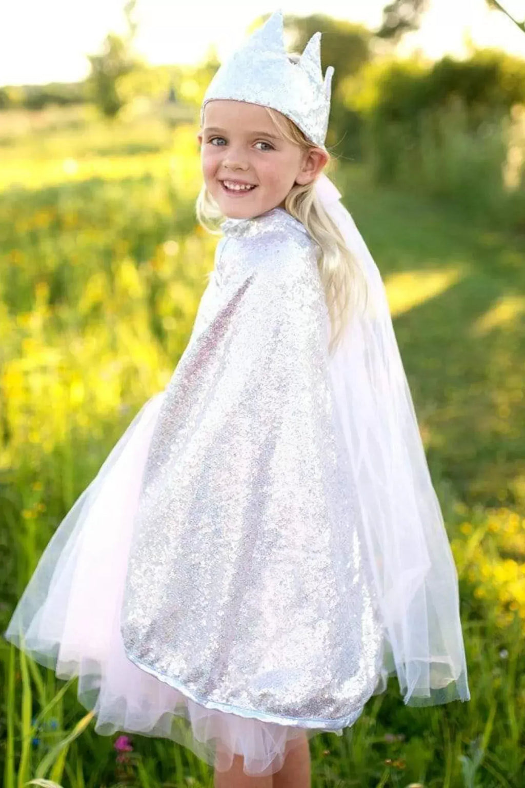 Great Pretenders - Reversible Sequins Cape - Size 3-4