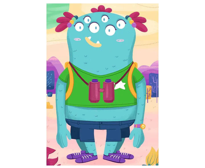 Ravensburger - 3 x 24Pc Mix-Up Monsters Puzzle