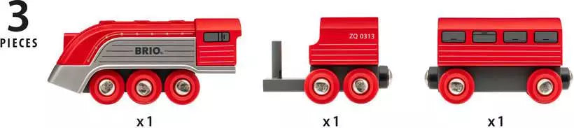BRIO - Streamline Train 3 pieces