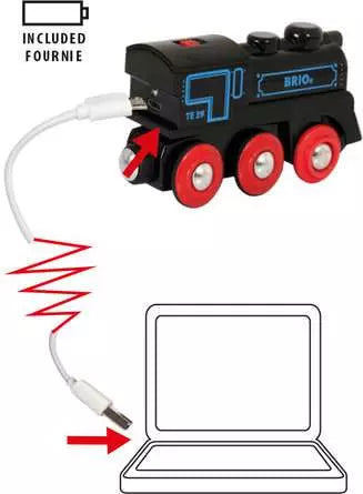 Brio - Rechargeable Engine mini USB cable