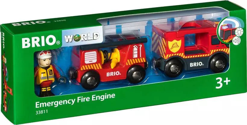 Brio - Emergency Fire Engine 3 pieces