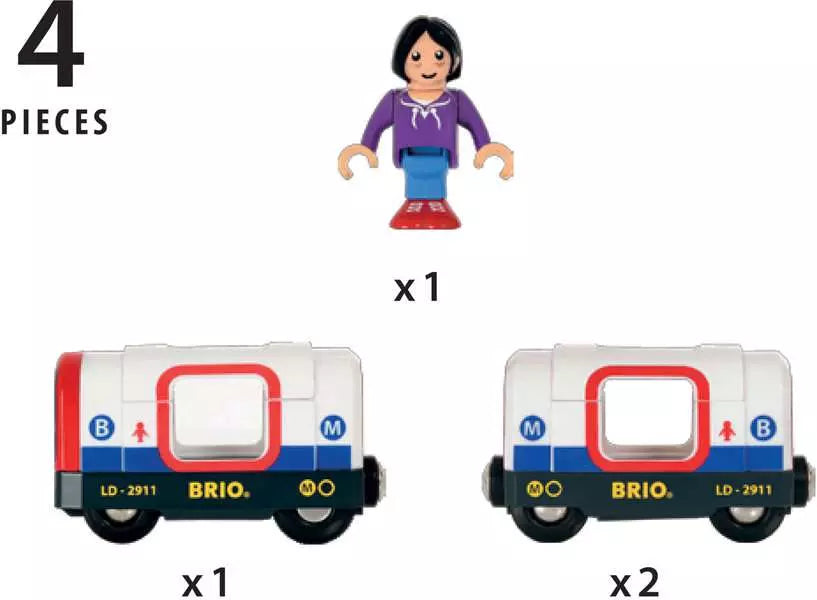 Brio - Metro Train with Sound & Lights