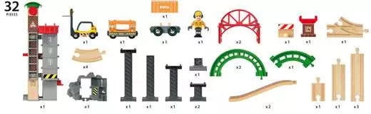 Brio - Lift and Load Warehouse Set