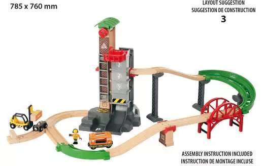 Brio - Lift and Load Warehouse Set
