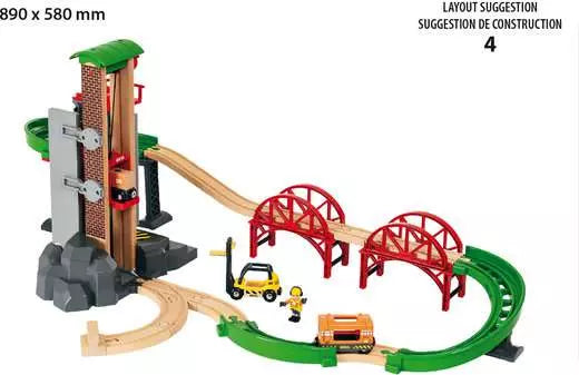 Brio - Lift and Load Warehouse Set