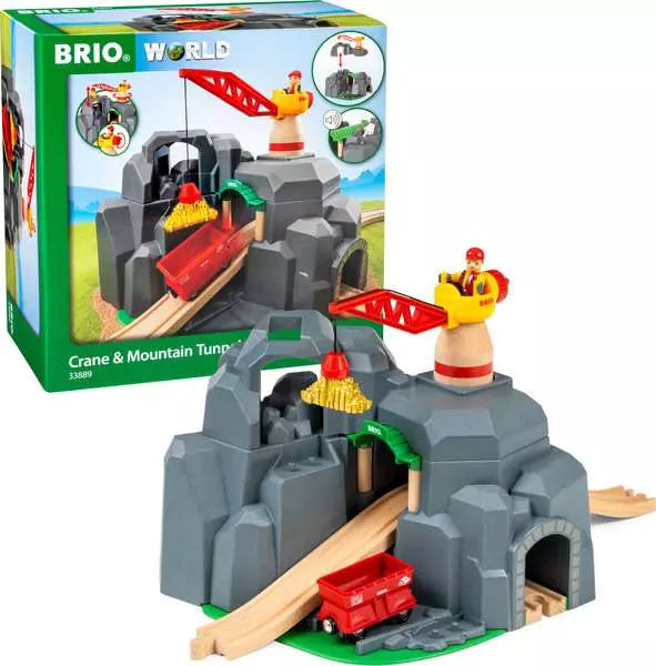 Brio - Crane and Mountain Tunnel