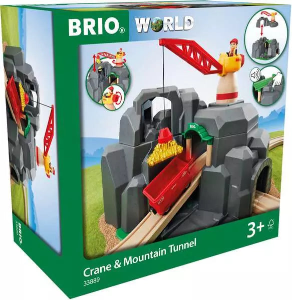 Brio - Crane and Mountain Tunnel