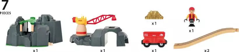 Brio - Crane and Mountain Tunnel