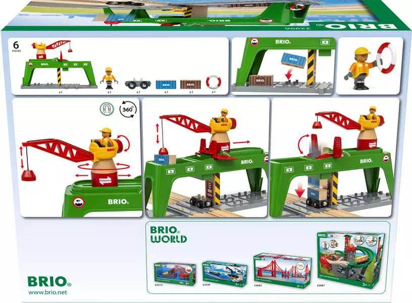 Brio Container Crane The Play Room