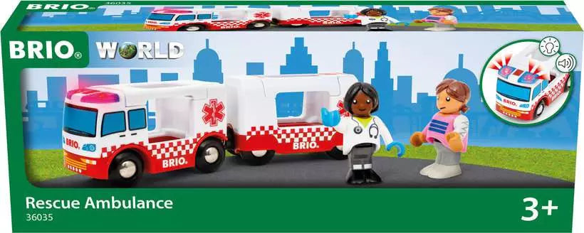 BRIO - Rescue Ambulance 4 pieces