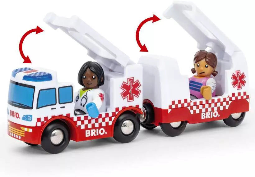 BRIO - Rescue Ambulance 4 pieces