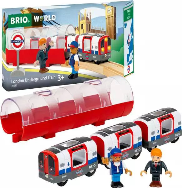 BRIO - London Underground Train 7 pieces