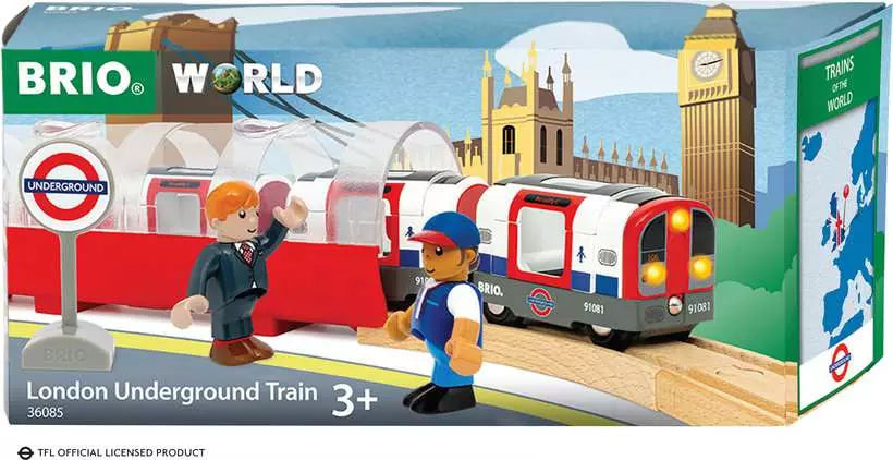 BRIO - London Underground Train 7 pieces
