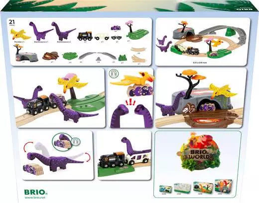 Brio - Dinosaur Adventure Set