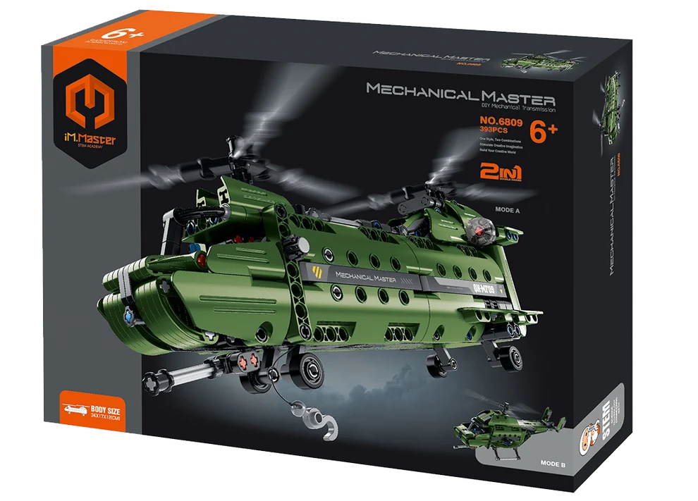 iM Master Stem Academy - Military Transports 2in1 393pc