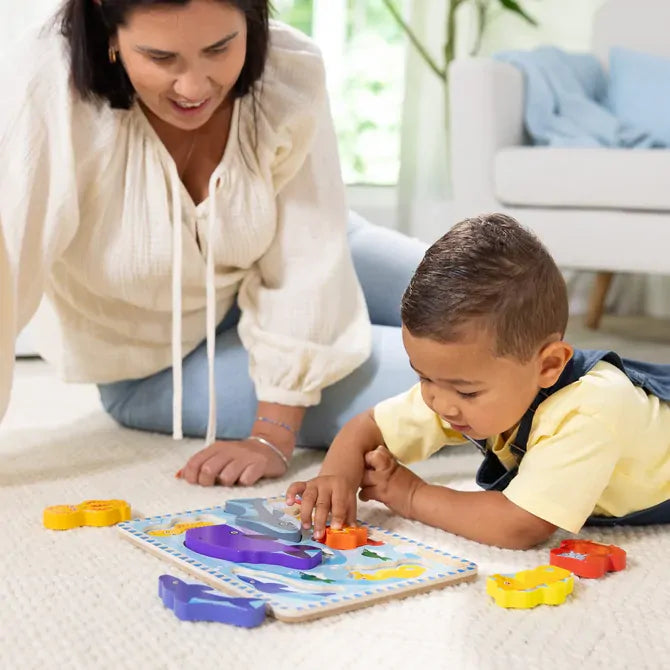 Melissa & Doug - Sea Creatures Chunky Puzzle