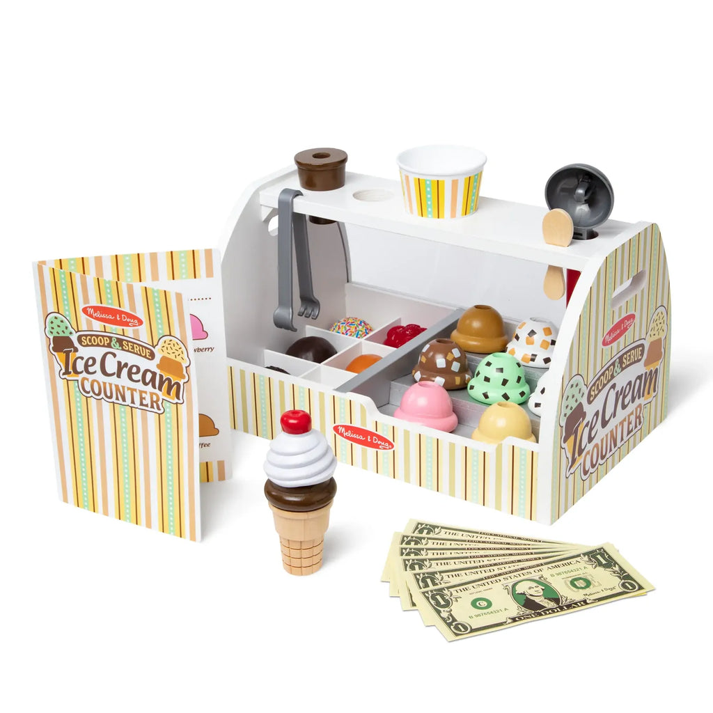 Melissa & Doug - Scoop & Serve Ice Cream Counter