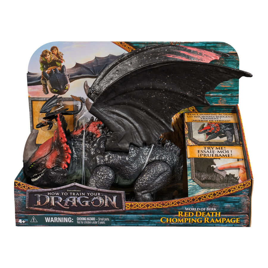 How to Train Your Dragon - Red Death Chomping Rampage