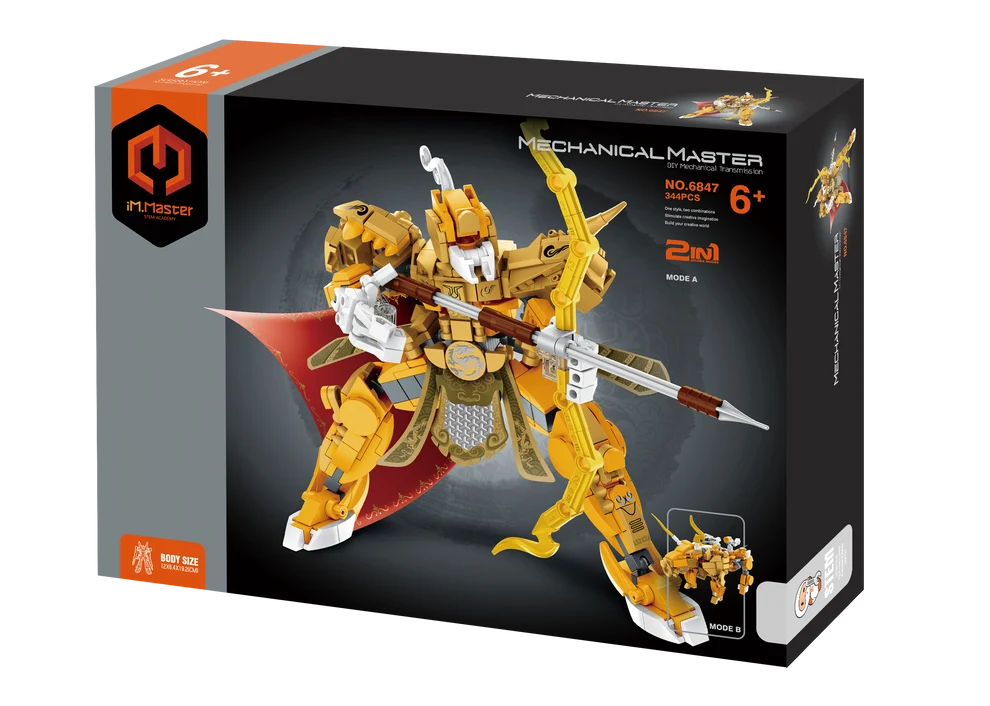 iM Master Stem Academy - Five Tiger Generals Gold 344pc