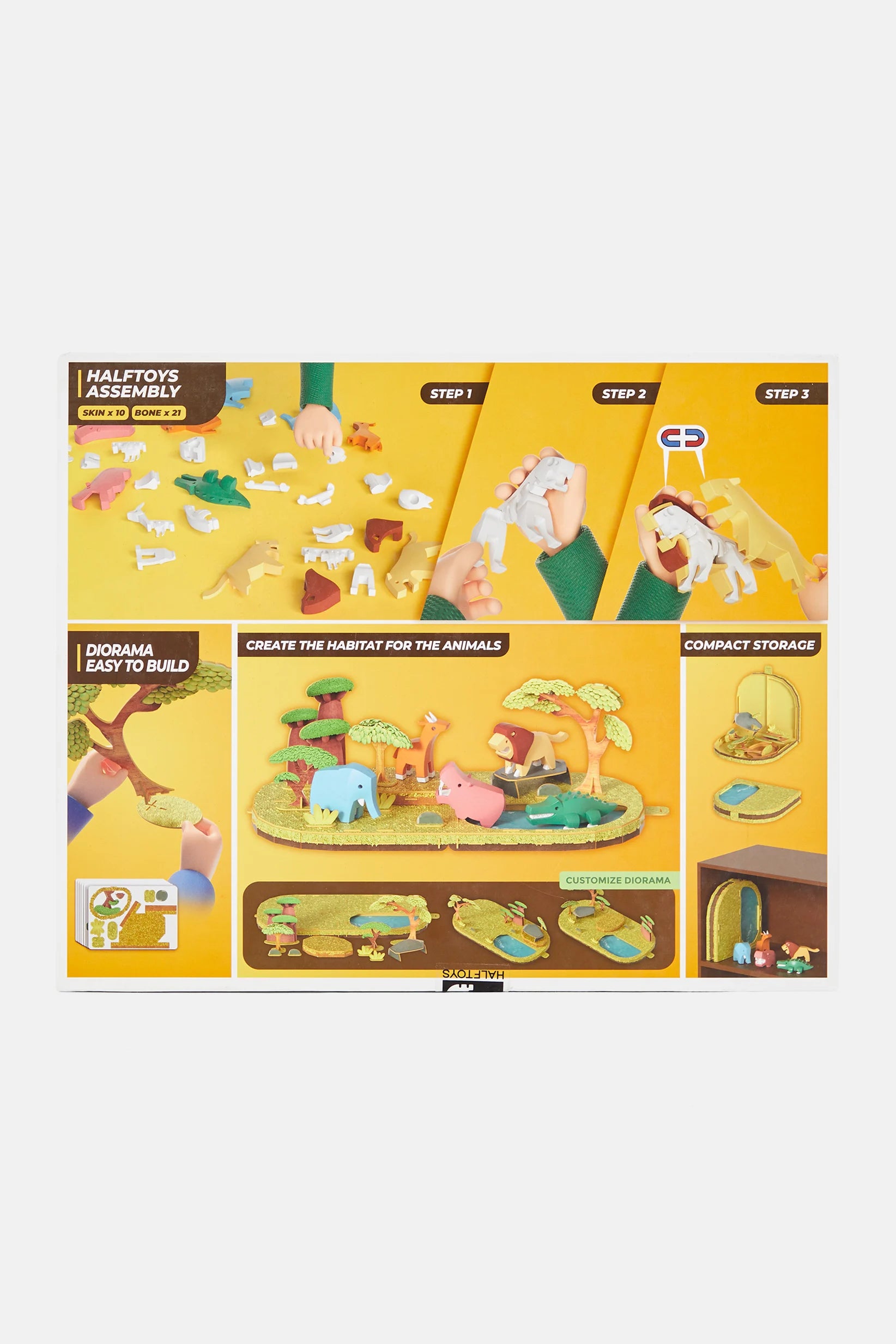 HALFTOYS - HALF ANIMAL WORLD