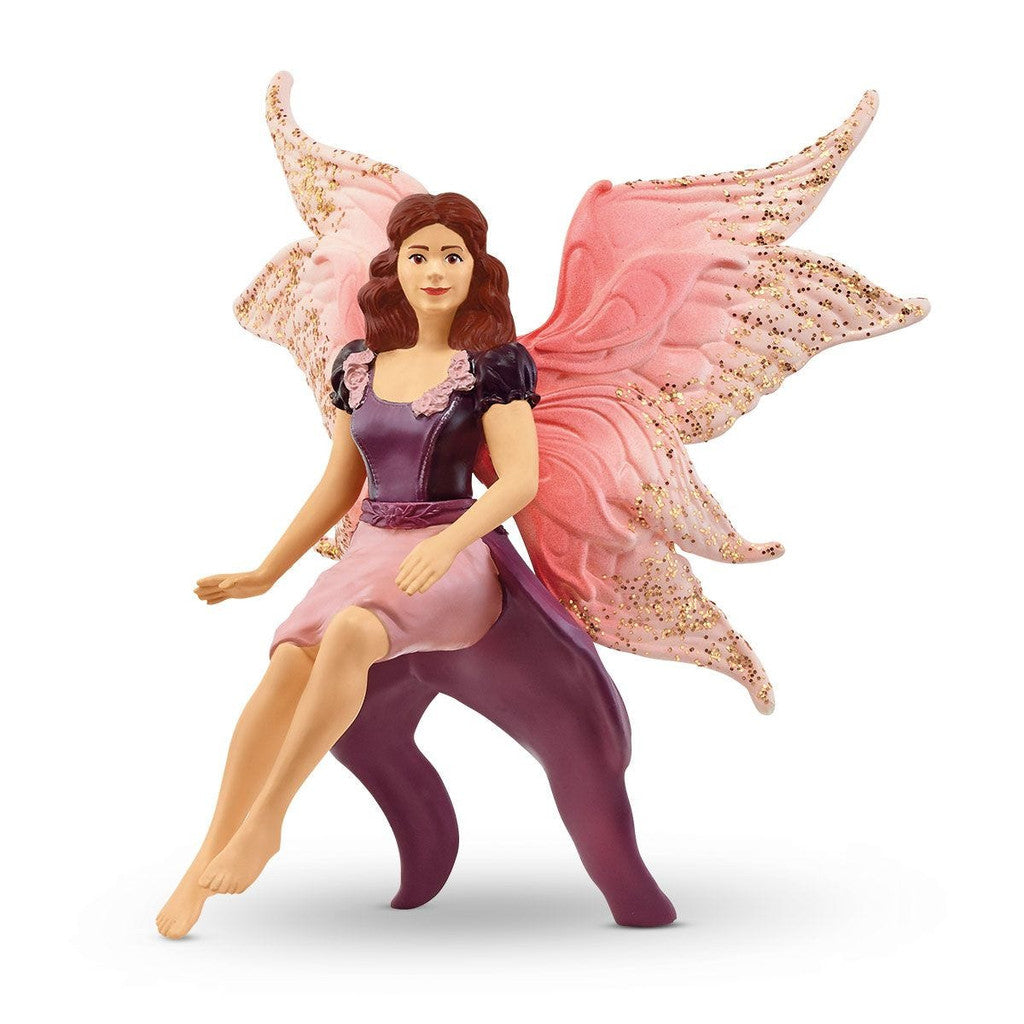 Schleich - Fairy In Flight On Glam-Owl