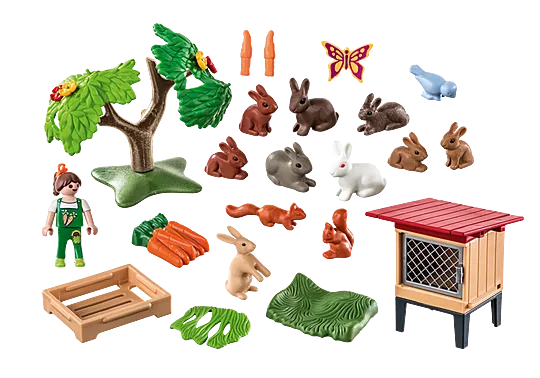 Playmobil - Rabbit Enclosure 71252