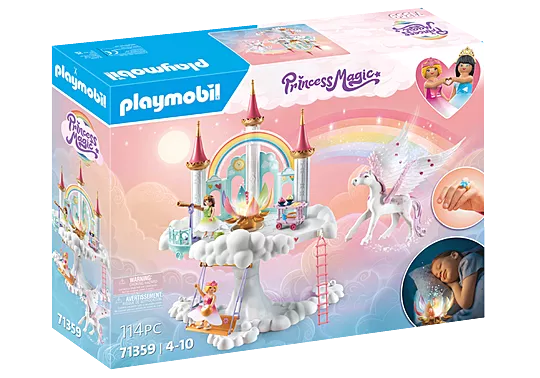 Playmobil - Princess Magic Rainbow Castle in the Clouds 71359