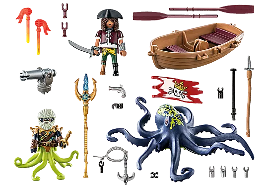 Playmobil - Battle against the Giant Octopus 71419