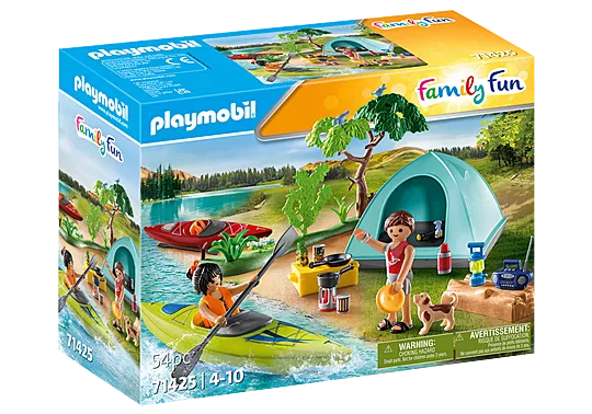 Playmobil - Camping with Campfire 71425