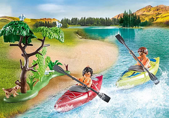 Playmobil - Camping with Campfire 71425