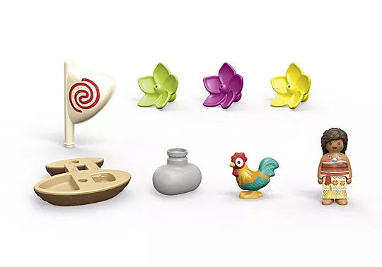 Playmobil - 1.2.3 & Disney: Moanas Sail Boat 71459