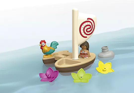 Playmobil - 1.2.3 & Disney: Moanas Sail Boat 71459