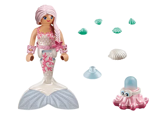 Playmobil - Mermaid with Water Spray Octopus 71477
