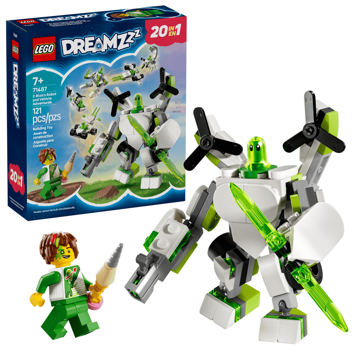 LEGO - Z-Blob's Robot and Vehicle Adventure 71487