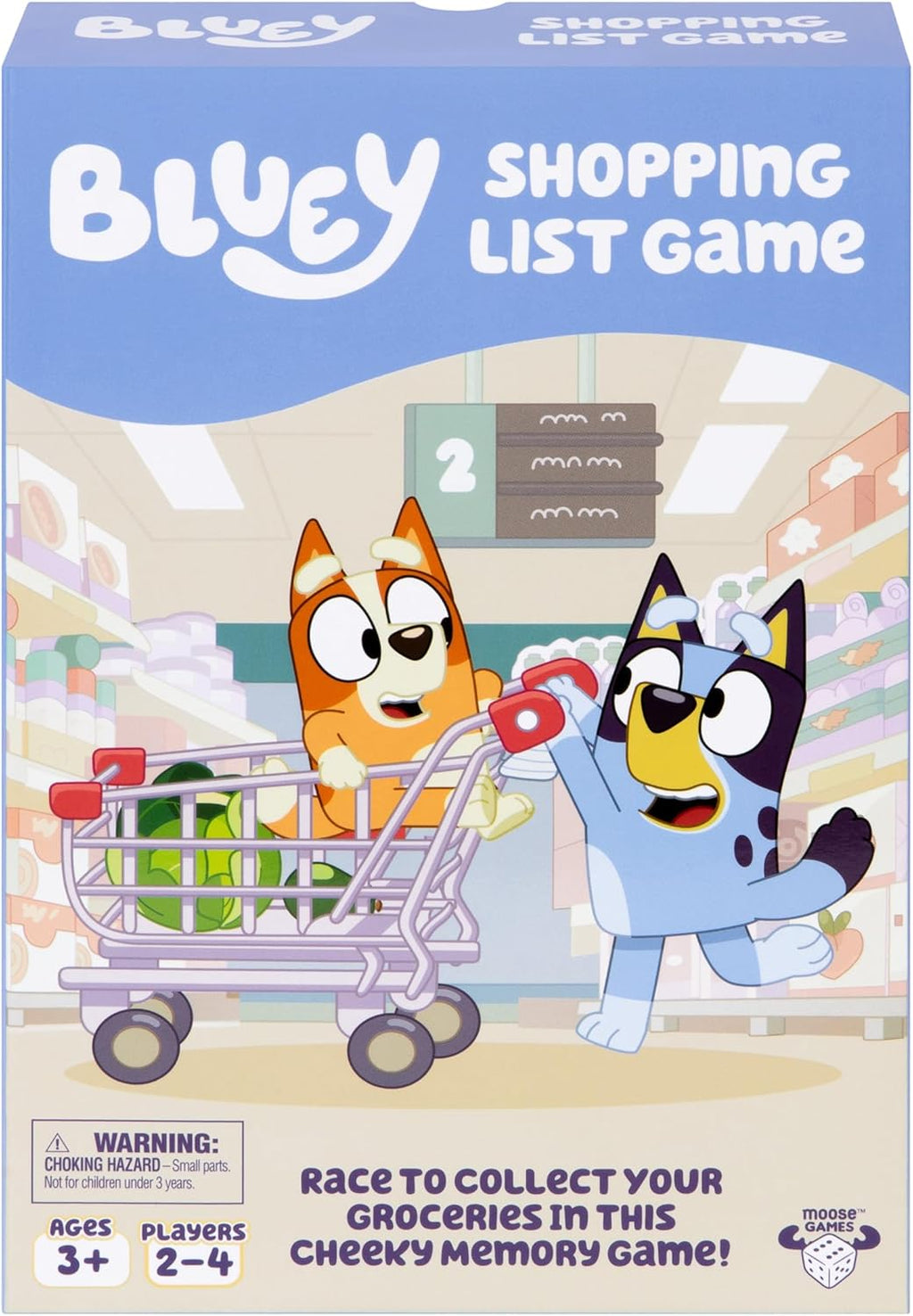 Bluey - Shopping List Game