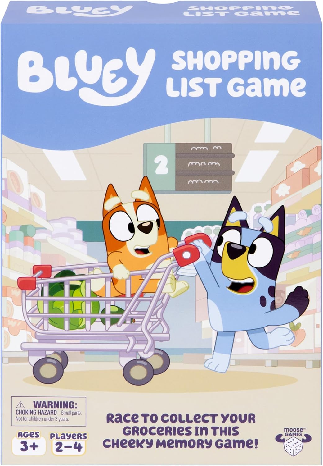 Bluey - Shopping List Game