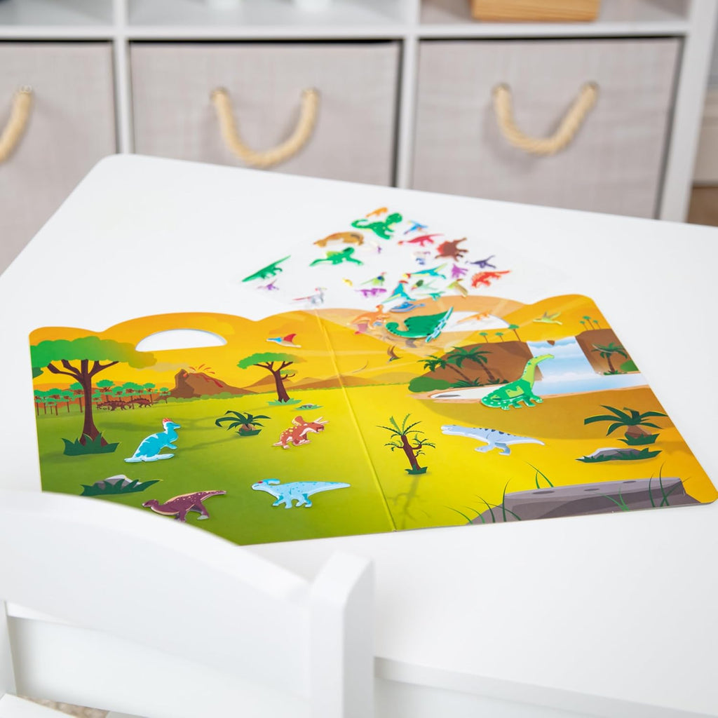 Melissa & Doug - Reusable Puffy Sticker Play Set - Dinosaurs