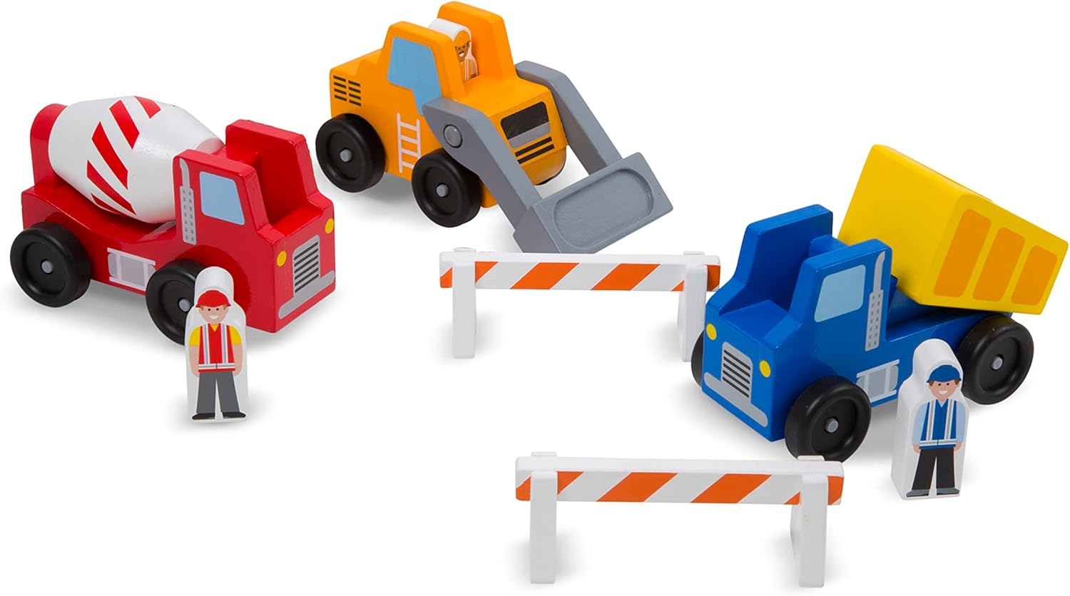 Melissa & Doug - Construction Vehicle Set