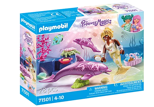 Playmobil - Princess Magic Mermaid w/dolphins 71501