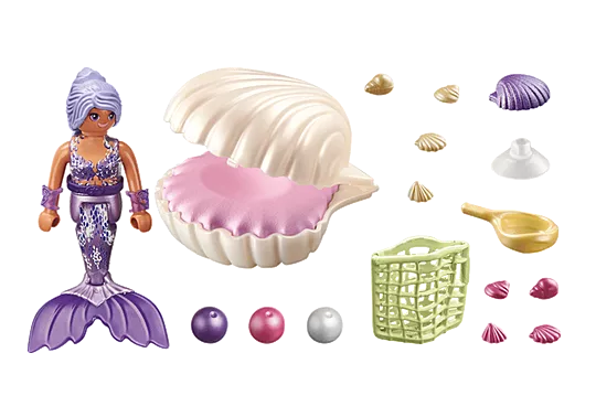 Playmobil - Princes Magic Mermaid w/pearl seashell 71502