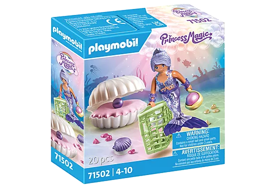 Playmobil - Princes Magic Mermaid w/pearl seashell 71502