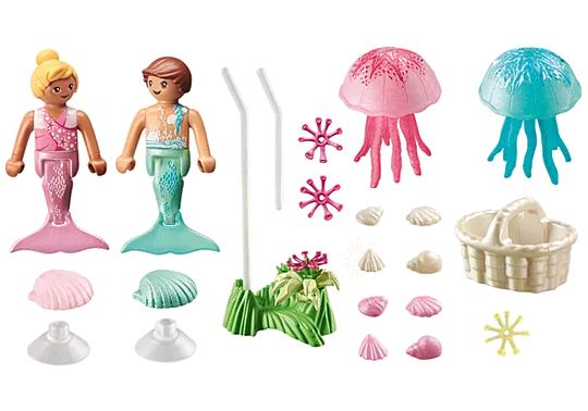 Playmobil - Princess Magic Mermaid Kids w/Jellyfish 71504