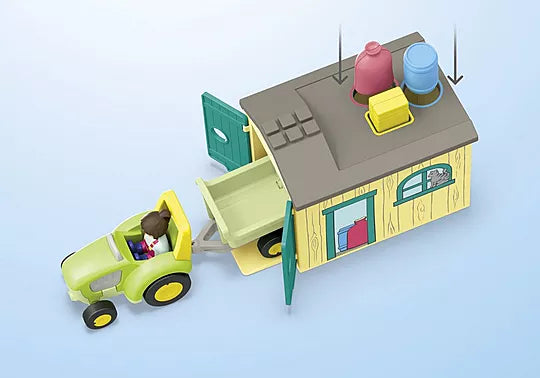 Playmobil - Playmobil Junior Farm Adventure w/tractor 71656