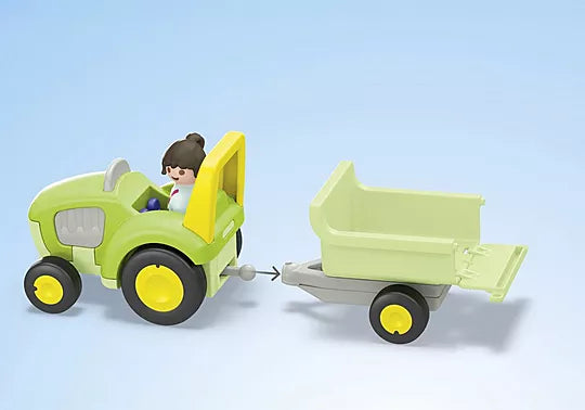 Playmobil - Playmobil Junior Farm Adventure w/tractor 71656