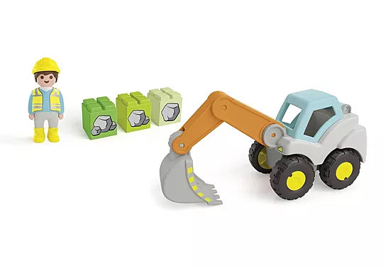 Playmobil - Junior Shovel Excavator 71684
