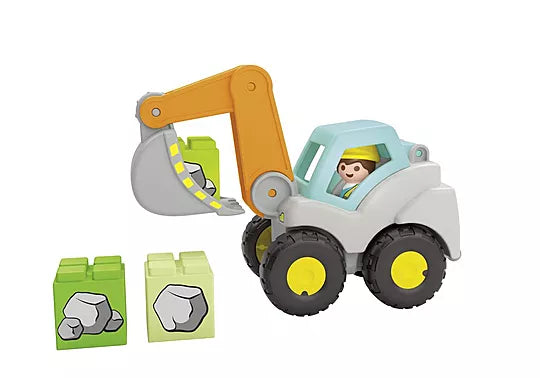 Playmobil - Junior Shovel Excavator 71684